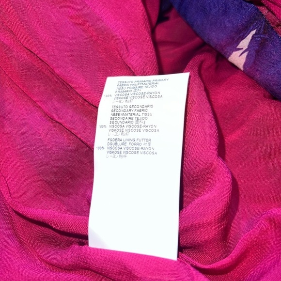 JUST CAVALLI BY ROBERTO CAVALLI - Star Print Maxi Dress Sz 40 / 8 US - Picture 10 of 10